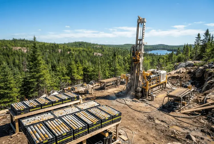 First Mining Gold stößt auf 5,26 g/t Gold über 19,55 Meter bei Duparquet