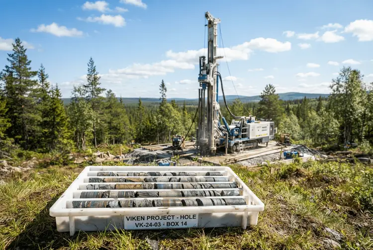 District Metals nimmt Bohrungen auf Uran-Projekt Viken in Schweden wieder auf
