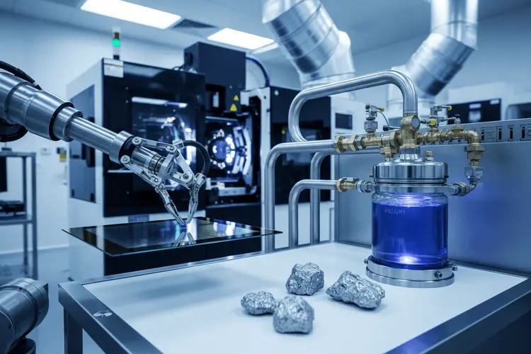 Wolfram, Schwefel und Helium: Chinas Griff auf Chip-Rohstoffe