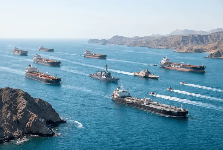 Raketen auf US-Basis: Iran weitet Militärkonflikt in der Straße von Hormuz aus